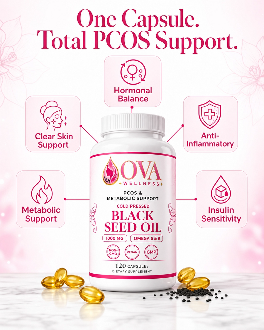 OVA Black Seed Oil – PCOS & Metabolic Support
